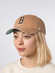 Бейсболка 47 BRAND арт. BCWS-DBLUN02GWS-QL04 Boston Red Sox MLB (бежевый)